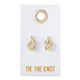 Tie the Knot Stud Earrings